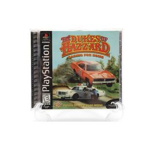 Dukes of Hazzard: Racing for Home - Sony PlayStation 1 PS1 w/Manual + Reg Card